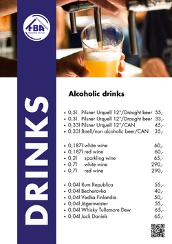 ALCOHOL DRINKS 2026